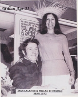 Millan with Jack Lallane